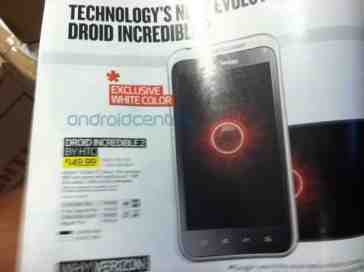 White HTC DROID Incredible 2 coming to Best Buy for $149.99