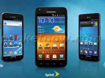 Samsung Galaxy S II variants for AT&T, Sprint, and T-Mobile revealed