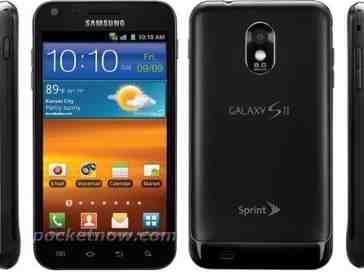 Sprint Samsung Epic 4G Touch press images leak out for all to see