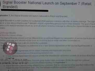 T-Mobile to introduce Signal Booster program on September 7th?