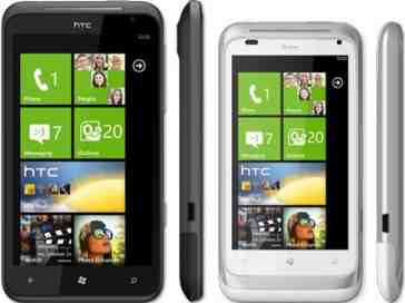 HTC Titan and Radar sport Windows Phone Mango, 4.7-inch and 3.8-inch screens