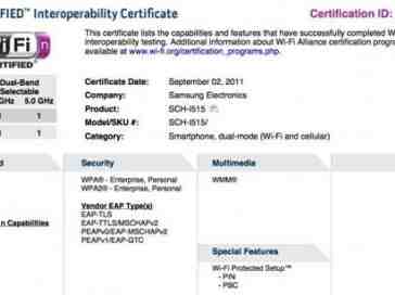 Samsung DROID Prime earns Wi-Fi certification, Nexus Prime given Bluetooth SIG approval [UPDATED]