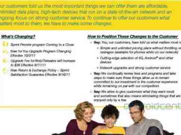 Sprint Playbook leak reveals the end of the Premier program, shortened return policy [UPDATED]