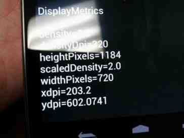 Nexus Prime photographed in the wild, 720p display in tow