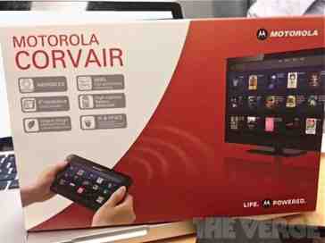 Motorola Corvair TV controller leaks with a 6-inch display and Android 2.3