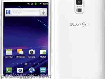 Samsung Galaxy S II Skyrocket spied with a snowy white body