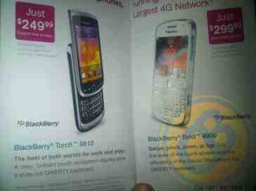 White BlackBerry Bold 9900 spotted in T-Mobile pamphlet, priced at $299.99