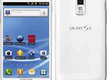 T-Mobile to offer white Samsung Galaxy S II in time for the holidays