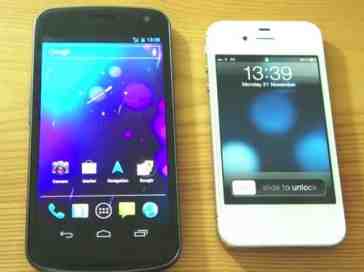 Samsung Galaxy Nexus, iPhone 4S pitted against one another in smartphone battle