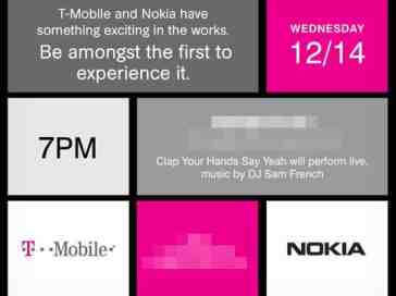 T-Mobile, Nokia teaming up to hold an event on December 14th [UPDATED]