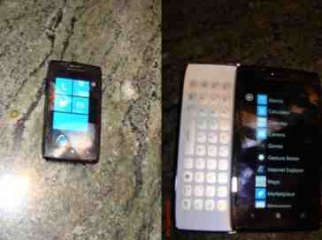 Sony Ericsson Windows Phone prototype surfaces in another set of images