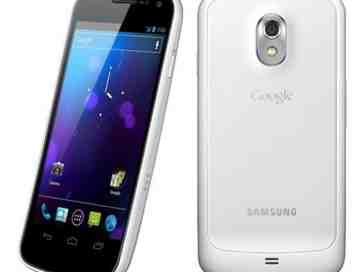 White Samsung Galaxy Nexus put up for sale online