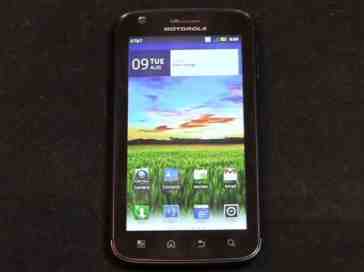 Motorola Atrix 4G on the receiving end of a software update