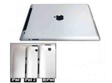 Alleged iPad 3 images show rear casing with 8-megapixel camera