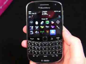 T-Mobile BlackBerry Torch 9810, Bold 9900 OS 7.1 updates now rolling out