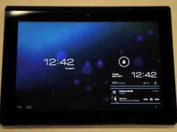 Sony Tablet S Ice Cream Sandwich upgrade now rolling out