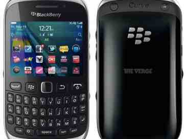 BlackBerry Curve 9320 shown in leaked renders while first BlackBerry 10 device rumored for October launch