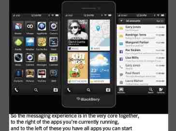 Leaked BlackBerry 10 documents show home screen, lock screen and more