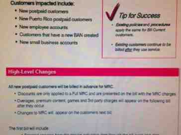 T-Mobile to begin billing new customers in advance on May 20th, leak shows