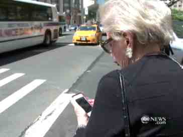 Should walking and texting be illegal?