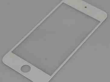 Purported taller iPod touch front panel shown in photo