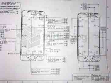 Purported schematic for new iPhone shows taller display, altered placement of front-facing camera