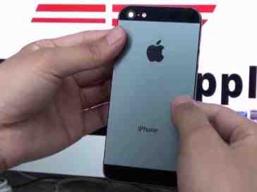 Purported new iPhone back panel shown off on video