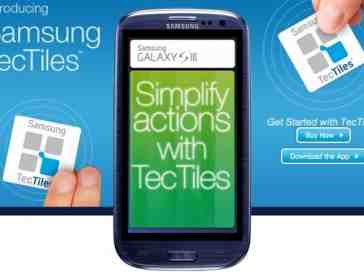 Samsung introduces TecTile NFC tags along with Android programming app