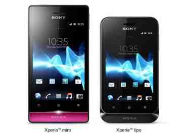 Sony intros Xperia miro and Xperia tipo with Android 4.0