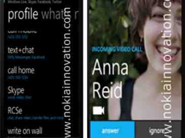 Purported Windows Phone 8 screenshots show Skype integration and DataSmart app