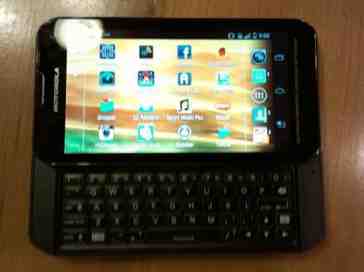 Unannounced Motorola Android phone for Sprint leaks out with sliding keyboard bolted on
