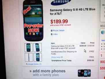 AT&T Samsung Galaxy S III launch may be nearing