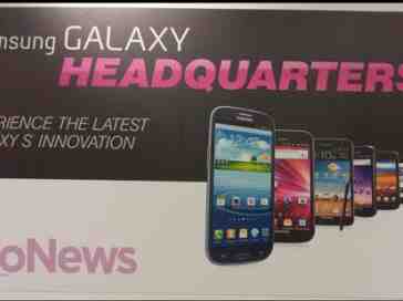 Samsung Galaxy Note sneaks onto new T-Mobile store signage