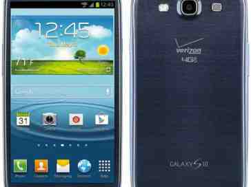 Samsung Galaxy S III Developer Edition for Verizon listed as 