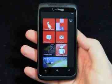 HTC Trophy update to Windows Phone Tango announced by Verizon
