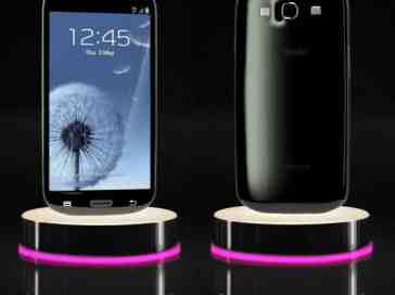 Black Samsung Galaxy S III spotted spinning on T-Mobile website