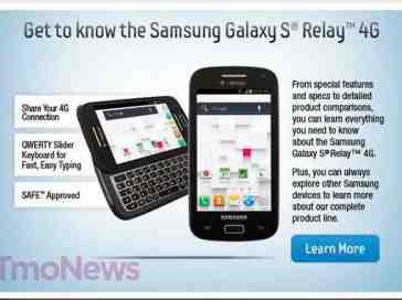 T-Mobile training document shows that Galaxy S Blaze Q is now Galaxy S Relay 4G