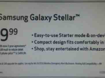 Samsung Galaxy Stellar will reportedly feature 