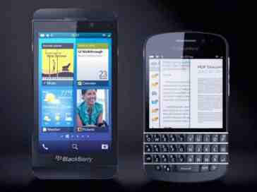 BlackBerry 10 phone with QWERTY keyboard purportedly shown in video leak