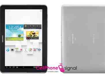 Samsung Galaxy Tab 2 10.1, Galaxy Note II show off T-Mobile branding in leaked images
