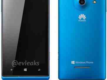 Huawei Ascend W1 image leaks out, shows another colorful Windows Phone 8 device