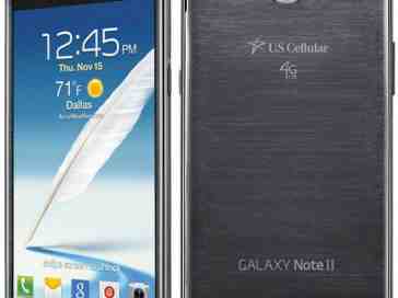 U.S. Cellular Samsung Galaxy Note II to begin landing in stores on October 26