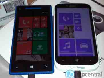 HTC Windows Phone 8X and Nokia Lumia 822 for Verizon caught hanging out together in the wild