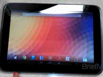Google Nexus 10 tablet stars in brief video