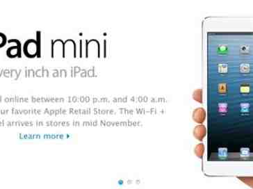 Apple now accepting iPad mini reservations for in-store pickup the following day