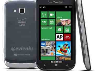 Samsung ATIV Odyssey shows its Verizon and 4G LTE logos in leaked image