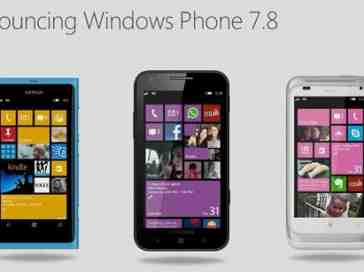 Microsoft: Windows Phone 7.8 update to start rolling out in early 2013
