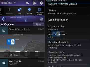 ASUS PadFone 2 Jelly Bean update making its way to users