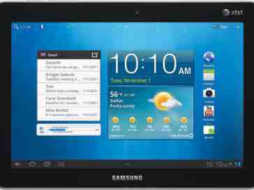 AT&T Samsung Galaxy Tab 8.9 Ice Cream Sandwich update officially announced