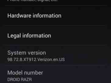 Motorola DROID RAZR, DROID RAZR MAXX Jelly Bean update now rolling out to some